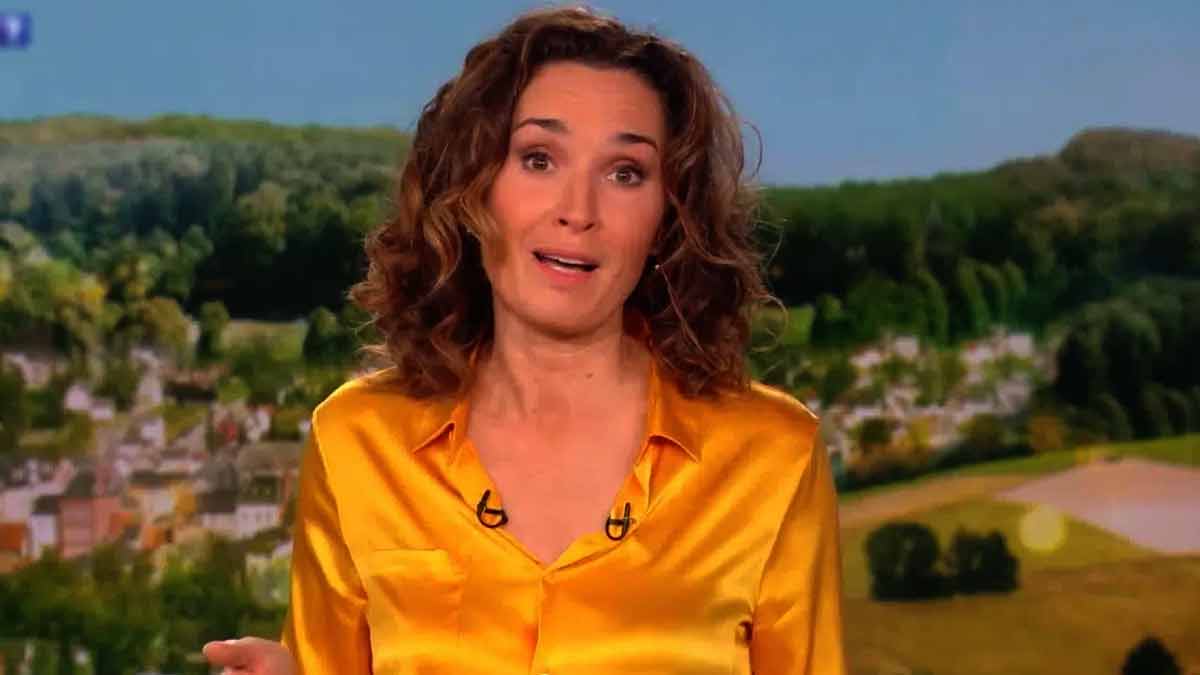 Marie-Sophie Lacarrau (JT de 13 h TF1)  les nouvelles ne sont pas bonnes !